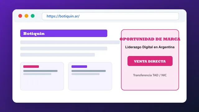 Modelo de aplicación comercial y proyectos digitales para botiquin.ar